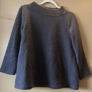 LOFT Navy Knit Sweater